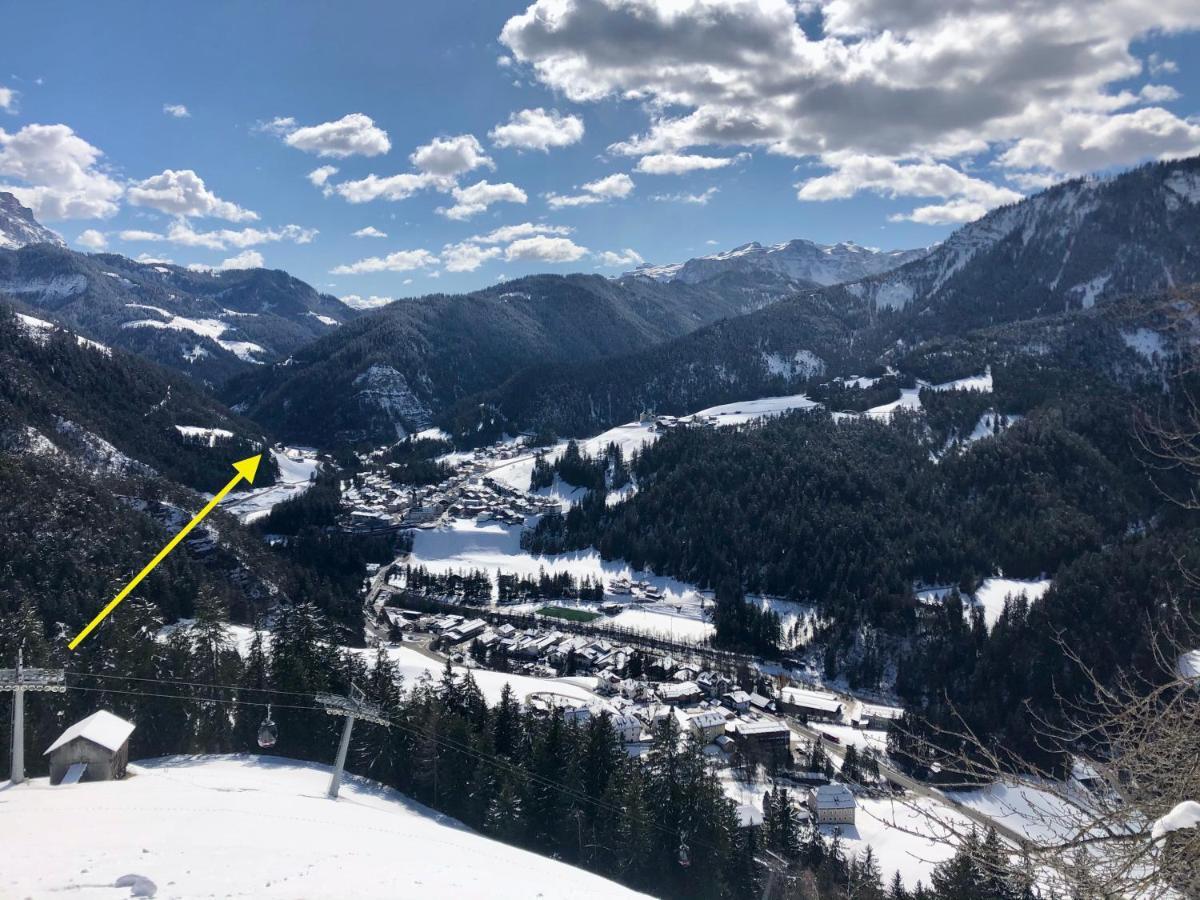 Ciasa Preroman Mansarde Appartement Sankt Martin im Turm Buitenkant foto